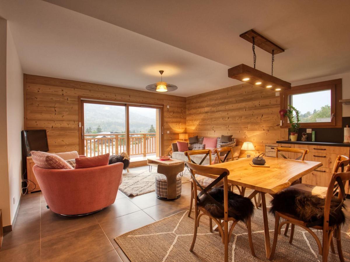Appartement Familial Neuf Pres Du Village, 3 Chambres, Balcon Sud, Parking, Proche Ski-Bus, Samoens - Fr-1-642-80 ภายนอก รูปภาพ